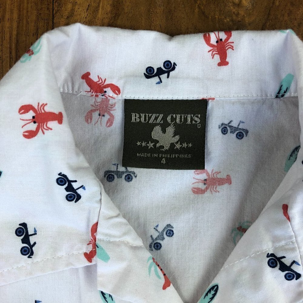 Buzz Cuts Beachy Button Front Shirt Bundle X2 - Picture 5 of 9